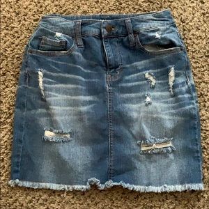 Jean Skirt